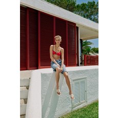 ZARA 꼬임 플랫 샌들 - 크림 화이트 2644/710/002 660197