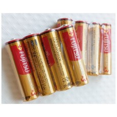 후지트 일본제 알카라인 AA 건전지 배터리 40개 벌크형 관공서 회사 학교 대량구매, 1개, 40개입