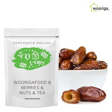 [우리가스토리] 대추야자 (씨없는), 500g, 2개