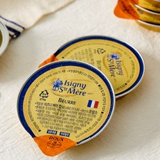 스프레드블 이즈니 무염 포션 버터컵 (12ea), 2세트, 120g