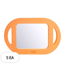 캐스비 플레이 샤이니 안전 거울놀이, 주황, 5개