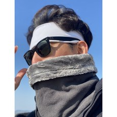 ComMa 겨울 방한 넥워머 보온 부드러운 방한용품 등산 러닝 테니스 골프 자전거 라이딩 극세사, 카모, 1개