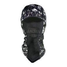 安信騎士 Ethans ES1002 酷寒戰士 防風禦寒保暖頭套 高彈力 刷毛 口鼻透氣, 潑墨,S/M(中)