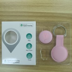 쭌스몰 GPS 추적기 분실방지 미니 방수 자전거 오토바이 자동차, 동일 구성, 핑크 위치기+실리콘커버