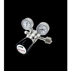 고압 질소 레귤레이터 알곤게이지 감압기 스텐 가스, 1개, 입구 G5 8 커넥터지정