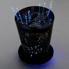 황도12궁 광섬유 별자리무드등(12인용) RSA