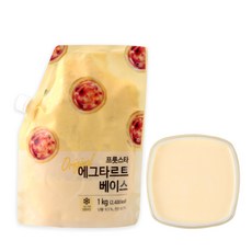 딜라잇가든 에그타르트 베이스, 1kg, 3개