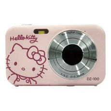 YASHICA 야시카 헬로키티 디지털카메라 컴팩트형 일본 YAS-DZ10HK-PN DZ-100, 핑크YAS-DZ10HK-PN DZ-100