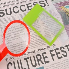 카드형 돋보기 독서돋보기, 돋보기형