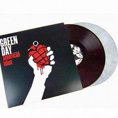 Green Day American Idiot 紅白黑膠唱片 2LP 正版 全新未拆封, 如圖, 詳見包裝