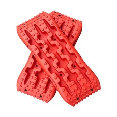 구난보드 탈출장치 긴급 발판 진흙 험로 눈길 노지 비상, B. 탈출 보드 짧은 버전  빨간색2개