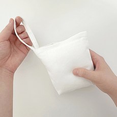 미소데이샵 미니 무지 파우치 스트랩 화장품 휴대용 DIY