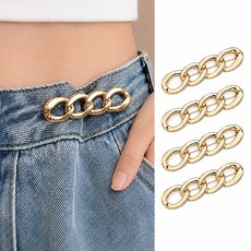 데이앤픽 바지 허리 줄이기 셀프 수선 옷핀 브로치 핀 4P, 4개, 골드 4개, 골드