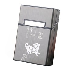 ZORRO 金屬香菸盒 便攜滑動式收納盒