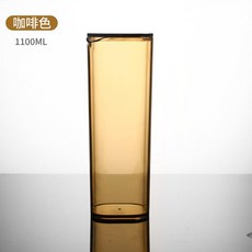 耐高溫PC冷水壺果汁壺 藍色, 9167不帶手柄咖啡色, 1套, 1200ml