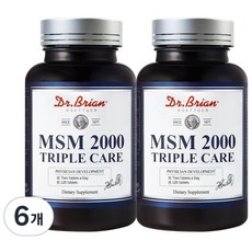 Dr.Brian ROETTGER MSM 2000三效錠, 120錠, 6罐