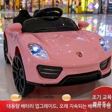 4륜 리모컨 전동차 충전식 탑승형 장난감 자동차 선물용 2인승, 1개, 추천 화이트 사륜 구동 전동차