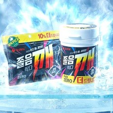 오리온 졸음싹다깨 무설탕 껌 용기 102g + 리필 116g, 4개, 218g