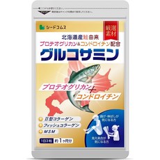시드컴스 글루코사민 프로테오글리칸 콘드로이친 90정x2개 2개월분 일본직구, 2개, 90정
