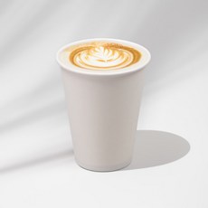 8온스 종이컵 무지 테이크아웃컵 사무실 카페 매장 커피컵 270ml, 1세트, 50개입