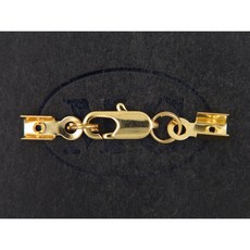 沐錦飾品材料DIY項鏈頭扣組合 12MM銅龍蝦扣 銅中山 30入 手工飾品配件, 1個, (代白)30入/瓶