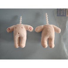 DIY 제작 몸체 몸통 완성형 일체형 솜 자수 골대 솜인형, 없음, 없음