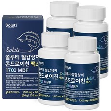 솔루티 철갑상어 콘드로이친 맥스 1700 MBP, 4개, 60정