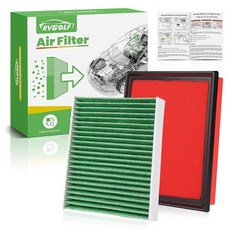 아마존평점4.5+ 미국출고 133121 RVgolf 2020-2025 2026 테슬라 모델 Y 2025-2026 Y 리프레시(주니퍼) 런칭 내부 및 외부 공기 흡입 필터 AC