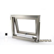 Soon Industrial KST-C01-R 無線遙控電動開窗器套組 (300/350/400mm 40kgf AC 110V 單鏈式), 300 mm