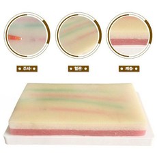 주사 연습 실리콘 얼굴 모형 실습 연습용 필러 눈썹문신 시술, 6. 정맥주사 모듈(3층)