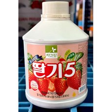 딸기농축액 라떼용 딸기향액기스 스무디용 원액 850ml