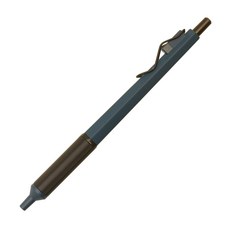 유니 제트스트림 EDGE 0.38mm 유성 볼펜 블랙 레드 바디 (SXN100338BK15), Blue, Blue