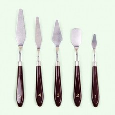 페인팅 나이프 유화페인팅 유화물감 스페출러 백드롭페인팅, 1개