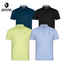 블랙야크 남성 아이스넥 카라 반팔 티 여름 깔끔한 첩촉냉감 피케카라 아이스 폴로 티셔츠 빅사이즈 1BYKTMV003