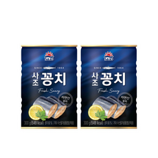 사조 꽁치, 2개, 300g