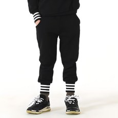 KIDS RECIPE 兒童寬鬆羅紋縮口運動褲