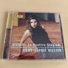 VIVALDI Le Quattro Stagioni 穆特 ANNE-SOPHIE MUTTER 德版CD, 如圖所示