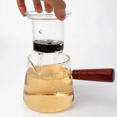 부자상점 내열유리 차포트(700ml) 앤틱티팟