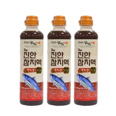 김하진의 참 맛있는 맛 The 진한 참치액 칼칼한맛, 590g, 3개