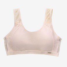 르브니 주니어 스포츠브라 6P KC인증 노와이어 패드일체형 2단계 여름 매쉬 학생 브라 세트