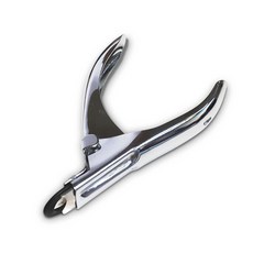 발톱 기요틴형 중소형견용 반려견 손톱깎이 과도한 절단을 방지하는 안전 가드 날카로운 스테인리스 스틸 칼날 코팅 손잡이 없음, Metal, 7mm hole, 1