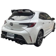 auris corolla sport專用三孔尾翼，免鑽孔安裝空力套件，提升操控與運動感, 素材, 1個