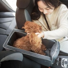 자동차 애완용품 애견 동반 카 캐리어 시트 고정장치 nys+4358iU