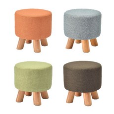 미니 원형 스툴 4colors 침실 가구 거실 스틸 야외 의자, 그린, 1개