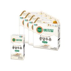 베지밀 콩담두유 190mlx64팩, 950ml