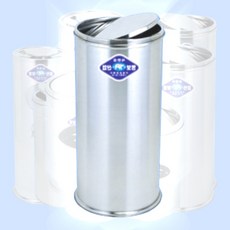 명보산업 스테인레스 304 다용도 휴지통 22리터(22L)