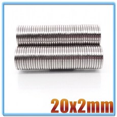 라운드 20X2mm 자석 5/10/20/50/100/200pcs 액세서리 냉장고 차고 도구 화이트 보드 사무실 공예, 05 50pcs