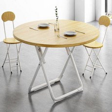 좁은집식탁 홈바테이블 미니 좁은 소형 무친 좁은집 폭좁은 발코니 북유럽 랜드 원룸, 70 74 라운드원목, 1개