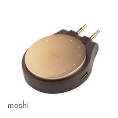 Moshi Orbito 低延遲藍牙音源發射轉接器, 礦金, 1個