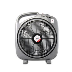 友情牌14吋箱扇KB-1482，輕巧好收納，360度旋轉送風，多段風速選擇, 黑灰, KB-1482